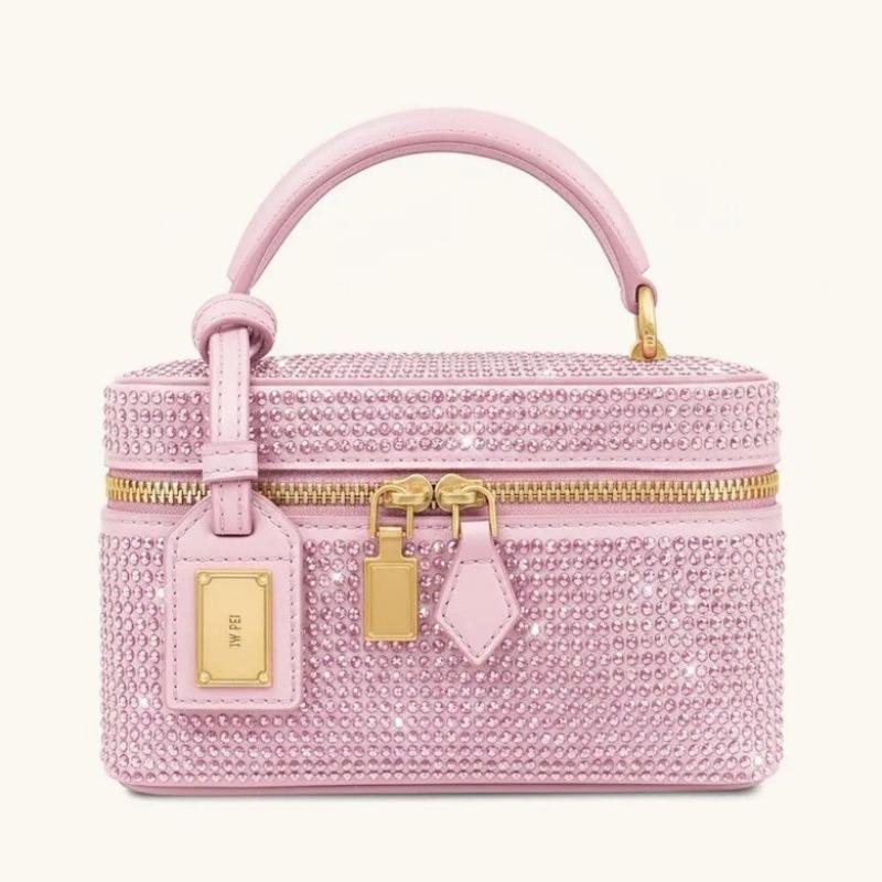 JWP new hand-woven box bag, zipper bag, fashionable and popular lunch box bag, shoulder bag bag.