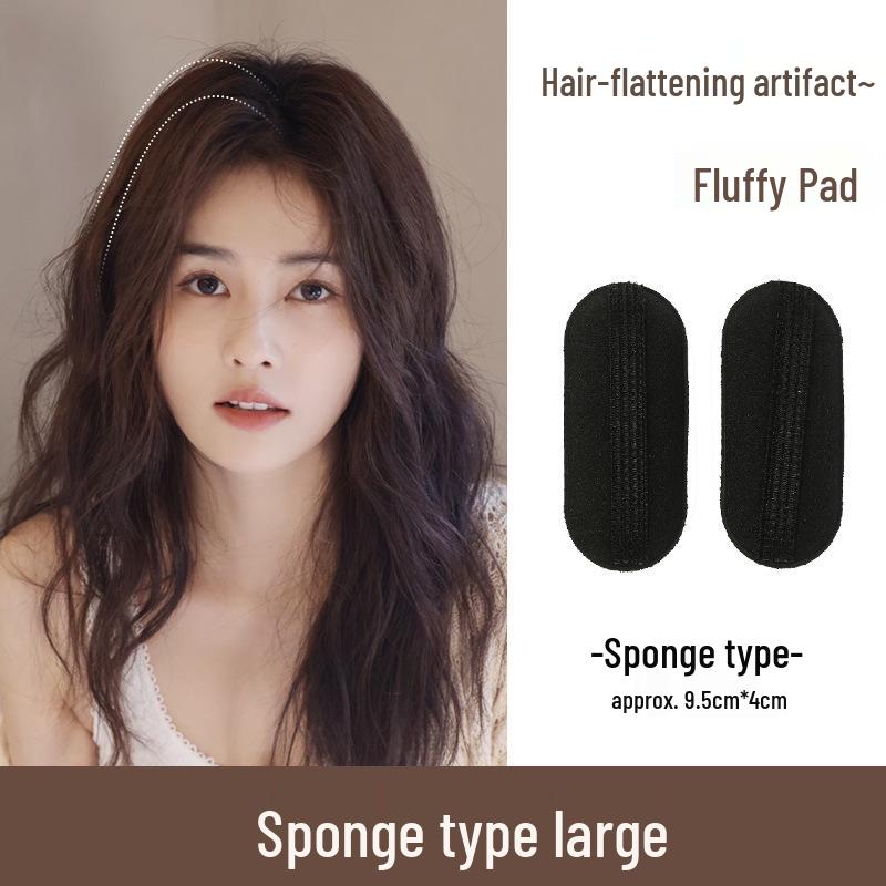 High Crown Hair Root Fluffy Wiglet - Invisible Hair Bun & Comb Accessory