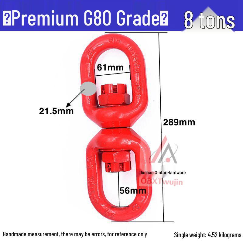 Anel de Levantar Giratório Universal 360° com Rotação Completa