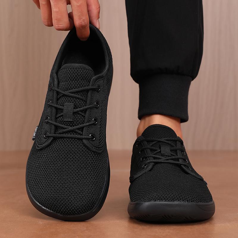 Fashion High Quality Minimalist Wide Toe Walking Shoes for Men's Summer Casual Sports Shoes Tennis Female Size 36 46 Flat Footed Shoes