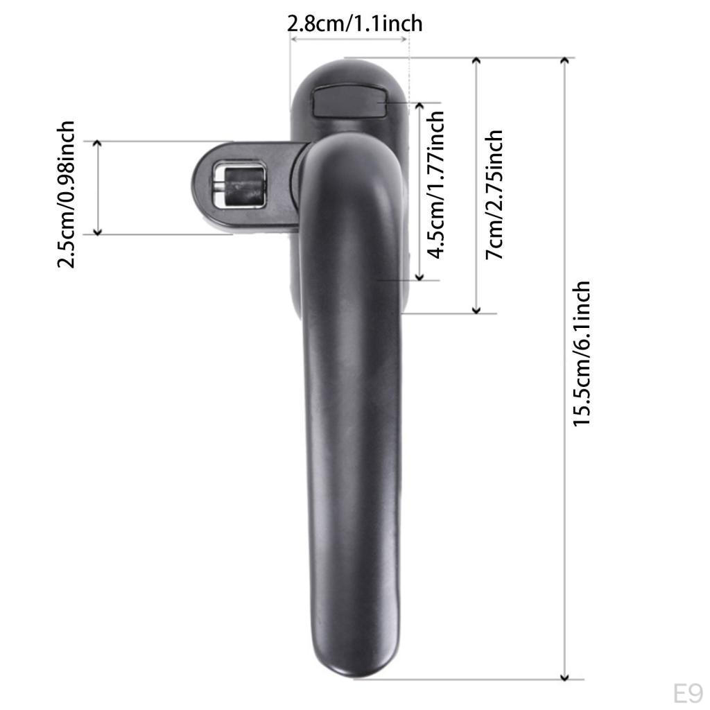 Aluminum Window Locking Handle Set for Home Security