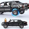 1/32 Toyota Tacoma Legierungs-Pickup-Modellguss Metall Offroad-Fahrzeuge Automodell Hohe Simulation Ton und Licht Kinderspielzeug Geschenk