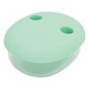 Contenitore Snack 2 in 1 Senza Sporco   Scatola Snack Ermetica per Alimenti con Coperchio a Dita Tieni le Mani Pulite