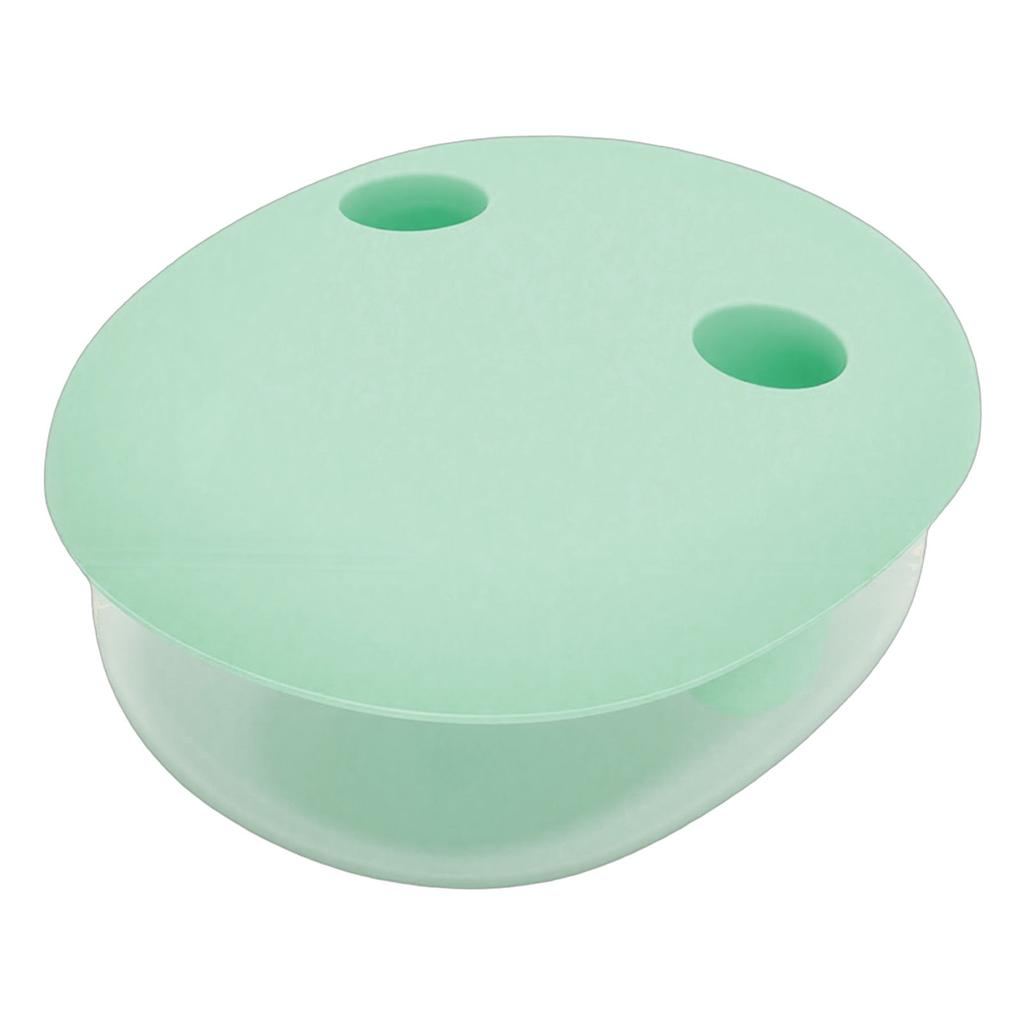 Contenitore Snack 2 in 1 Senza Sporco   Scatola Snack Ermetica per Alimenti con Coperchio a Dita Tieni le Mani Pulite