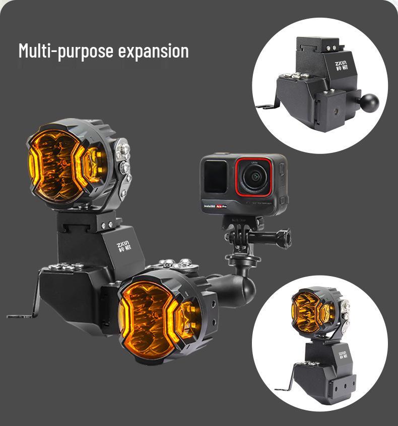 Ruiqi 6 A-Pillar LED Spotlight Quick-Release Mount Bracket