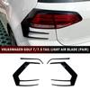 1 Pair Car Rear Splitter Canard Rear Tail Lamp Spoiler Brake Lamp Trim for VW Golf 7 7.5 MK7 MK7.5 GTI R GTD R400 2012-2020