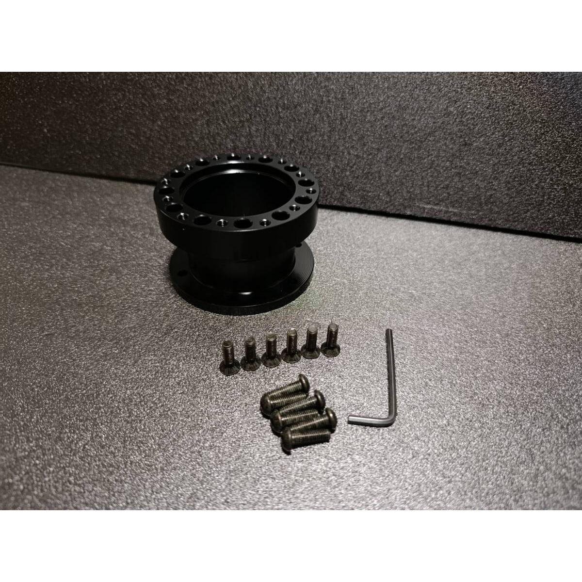 [Free Shipping] Steering Boss Spacer 50mm Black Anodized Aluminum Long Boss Spacer (51mm)