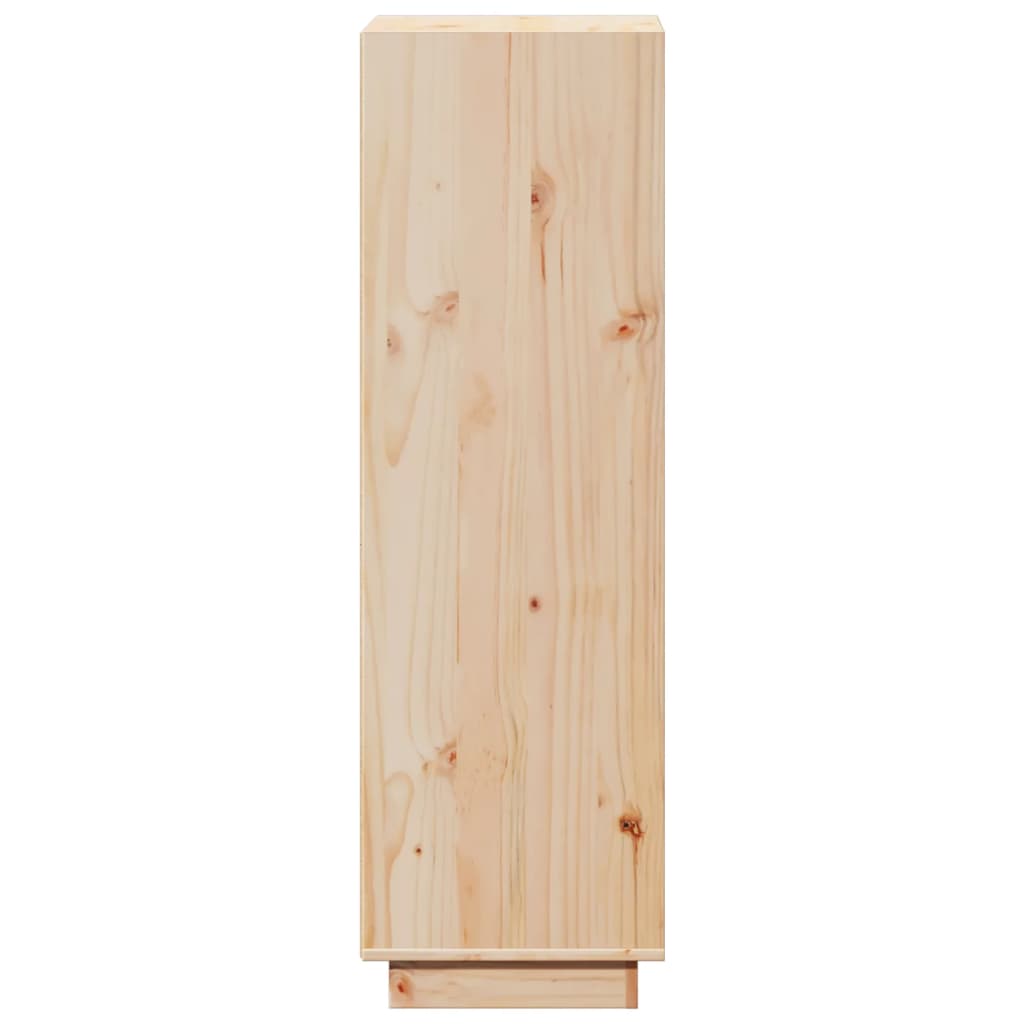 Highboard 37 X 34 X 110 Cm Solid Pine Wood