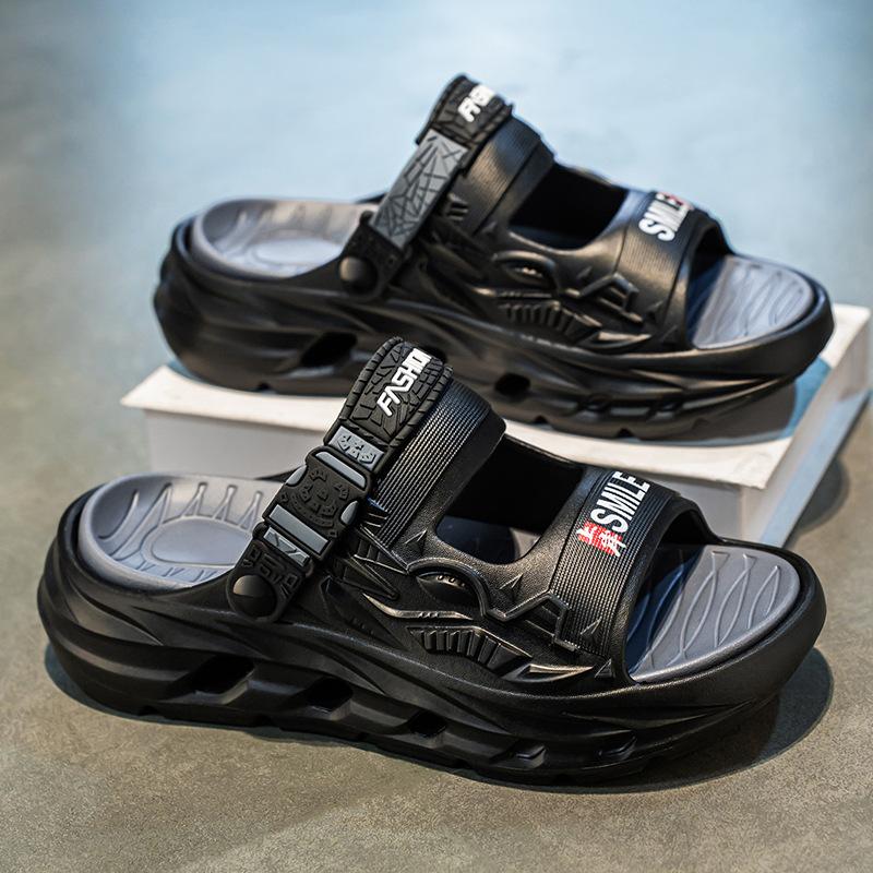 

Slippers summer wear sports platform driving dual-purpose large-size outdoor beach sandals 44-45