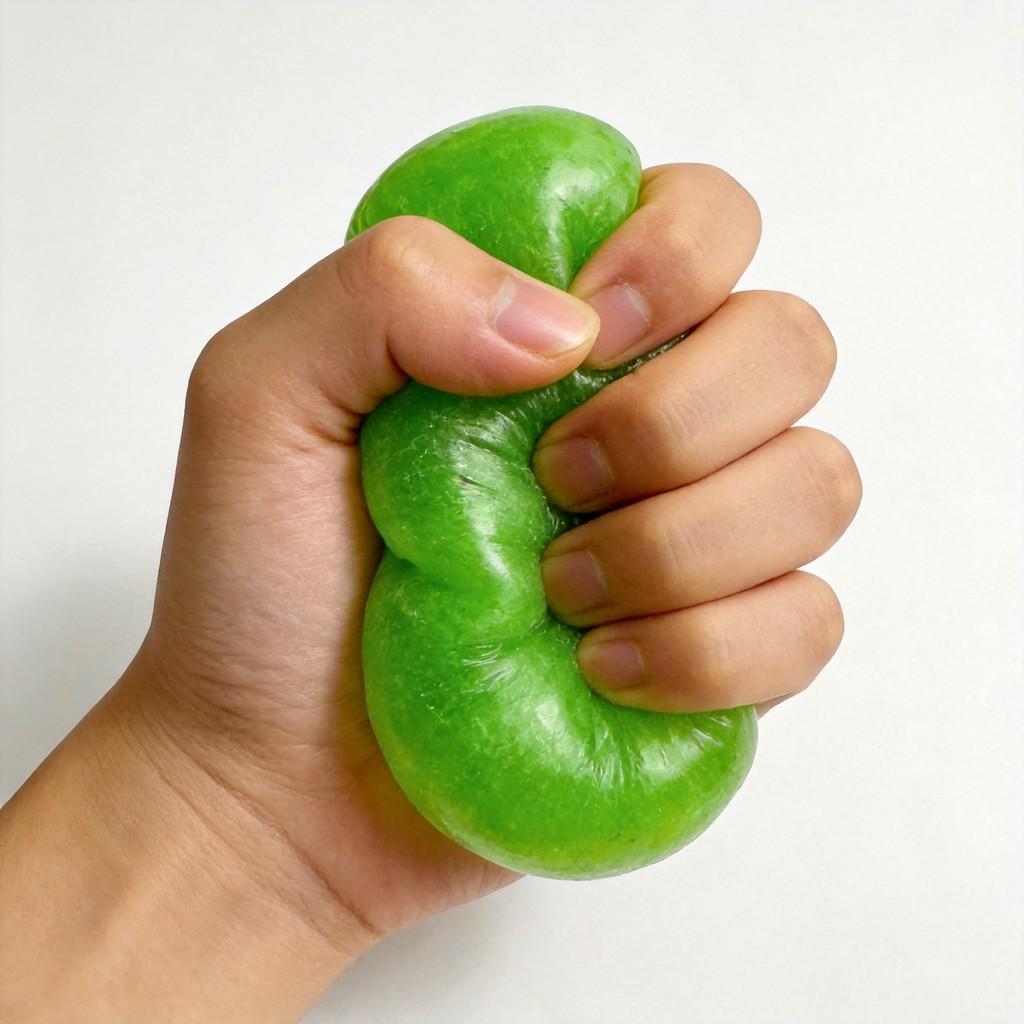 Tpr Watermelon Ice Cream Stress Relief Ball With Sensory Grip For Kids And Teens