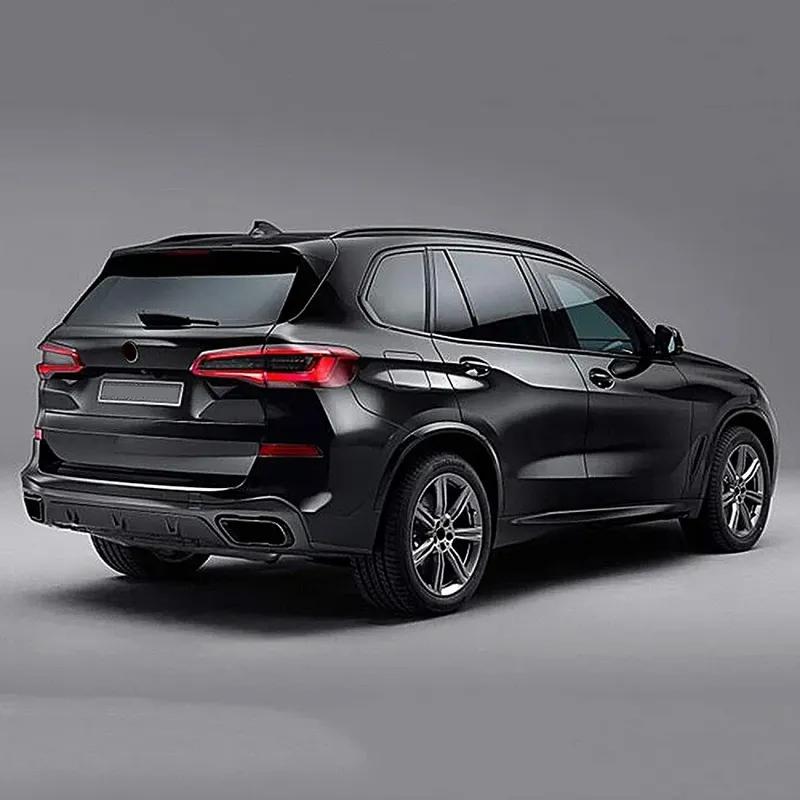 For BMW M Sport X5 G05 X6 G06 X7 G07 Stainless Steel Tail Muffler Exhaust Pipe Output Cover Trim Car Accessories