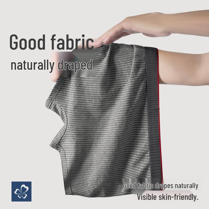 Calzoncillos Bóxer Antibacterianos de Algodón Puro y Seda para Hombre Cosmo Lady