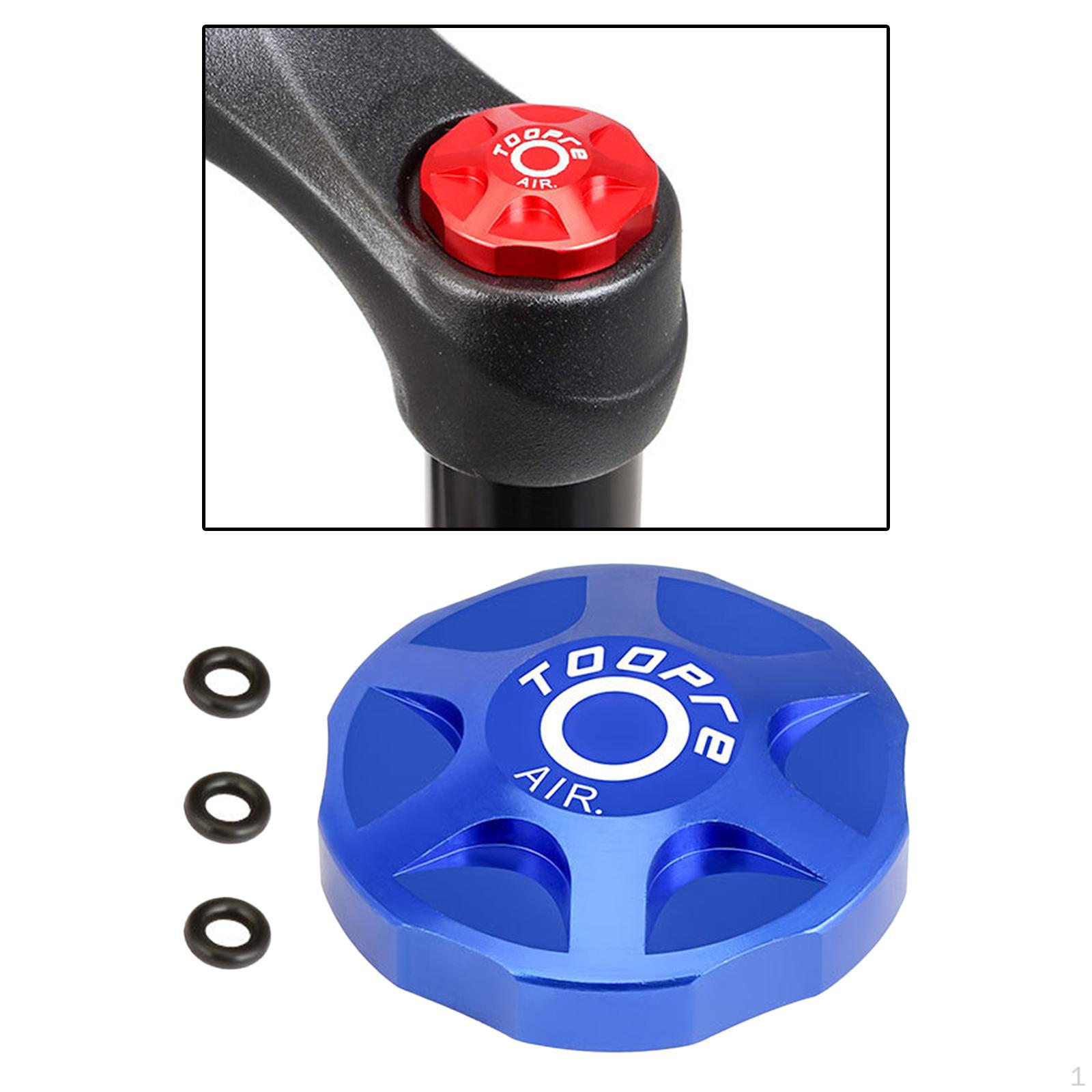 

Aluminium Alloy Front Fork Cover Universal for Mountain Bike Road Replacement Part Accessory синій