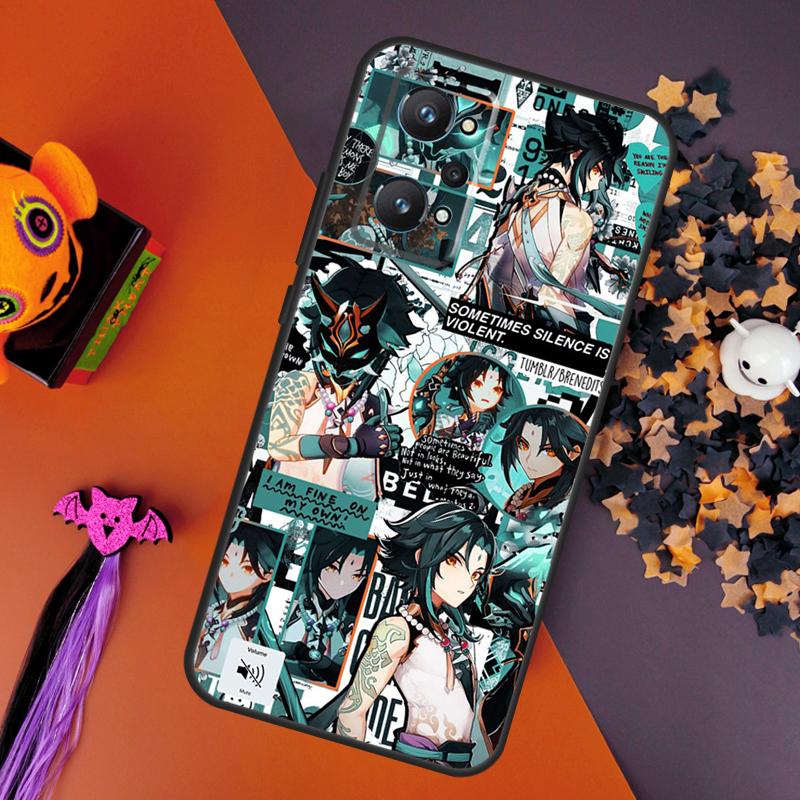 Xiao Genshin impact For Realme GT Neo 5 3 2 C55 C35 C33 C31 C30 C25 C21Y C15 C11 Realme 10 8 9 11 Pro Plus Case