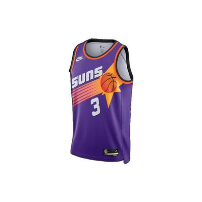Maillot NBA Années 90 Respirant Vintage Suns Paul #3 Édition Fan Saison 22-23 Hauts Unisexe Violet DO9452-504