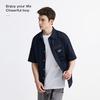 NVG·YOUNG Men's Fashion Short Sleeve Work Shirt