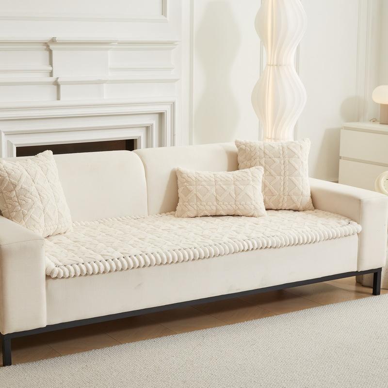 

New Winter Warm Comfortable Cotton Lint Sofa Cushion Solid Wood Mahogany Sofa Non-Slip Thickened Seat Cushion 70*150cm