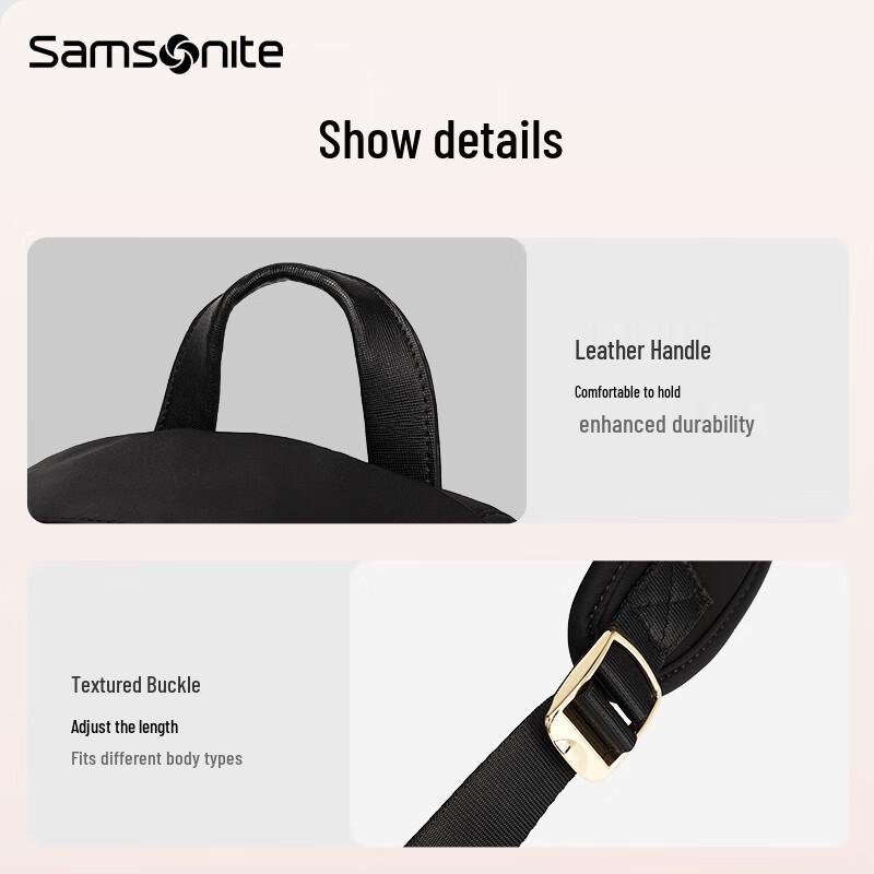 Samsonite Damski plecak na laptopa 14-calowy do pracy i na dojazdy