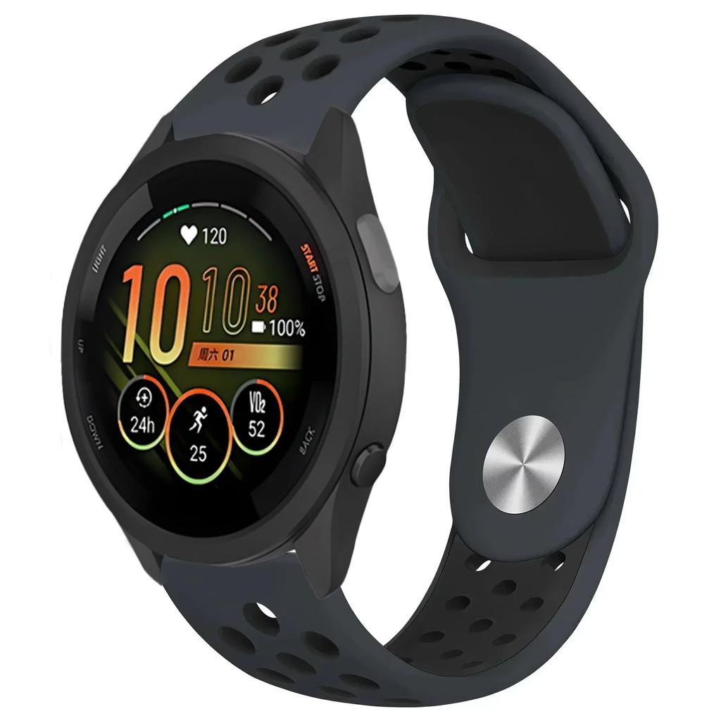 20mm 22mm 18mm Silicone Strap For Garmin Forerunner 265 55 965 165 255 Music/Venu 3/2 Bracelet Band For Garmin Vivoactive 5 Belt