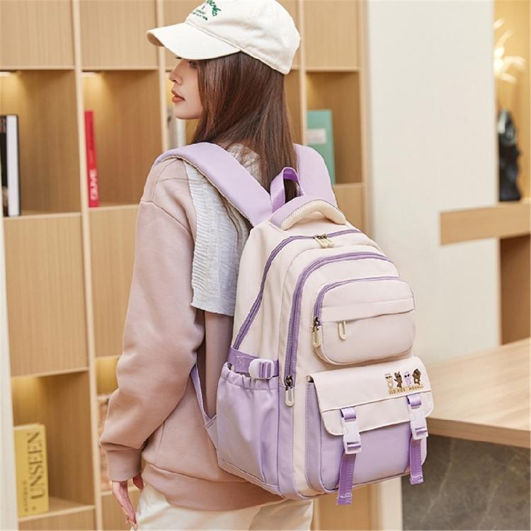 Large Capacity Backpack for Girl Boy Student School Backpack Teenager School Bag