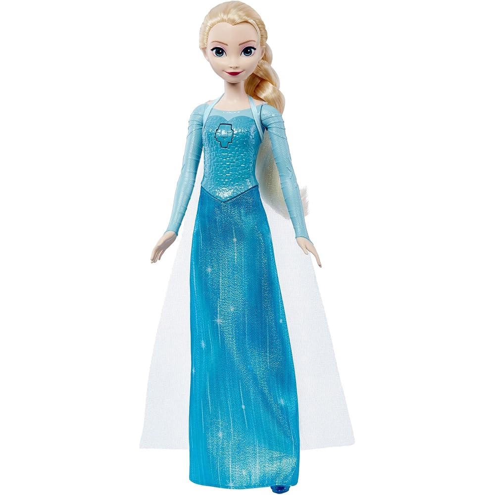 

Mattel Disney Frozen Elsa Singing Doll 30 Seconds Dress-Up Playset Blue