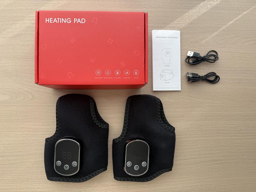 Rechargeable USB Heated Ankle Massager for Joint Care
