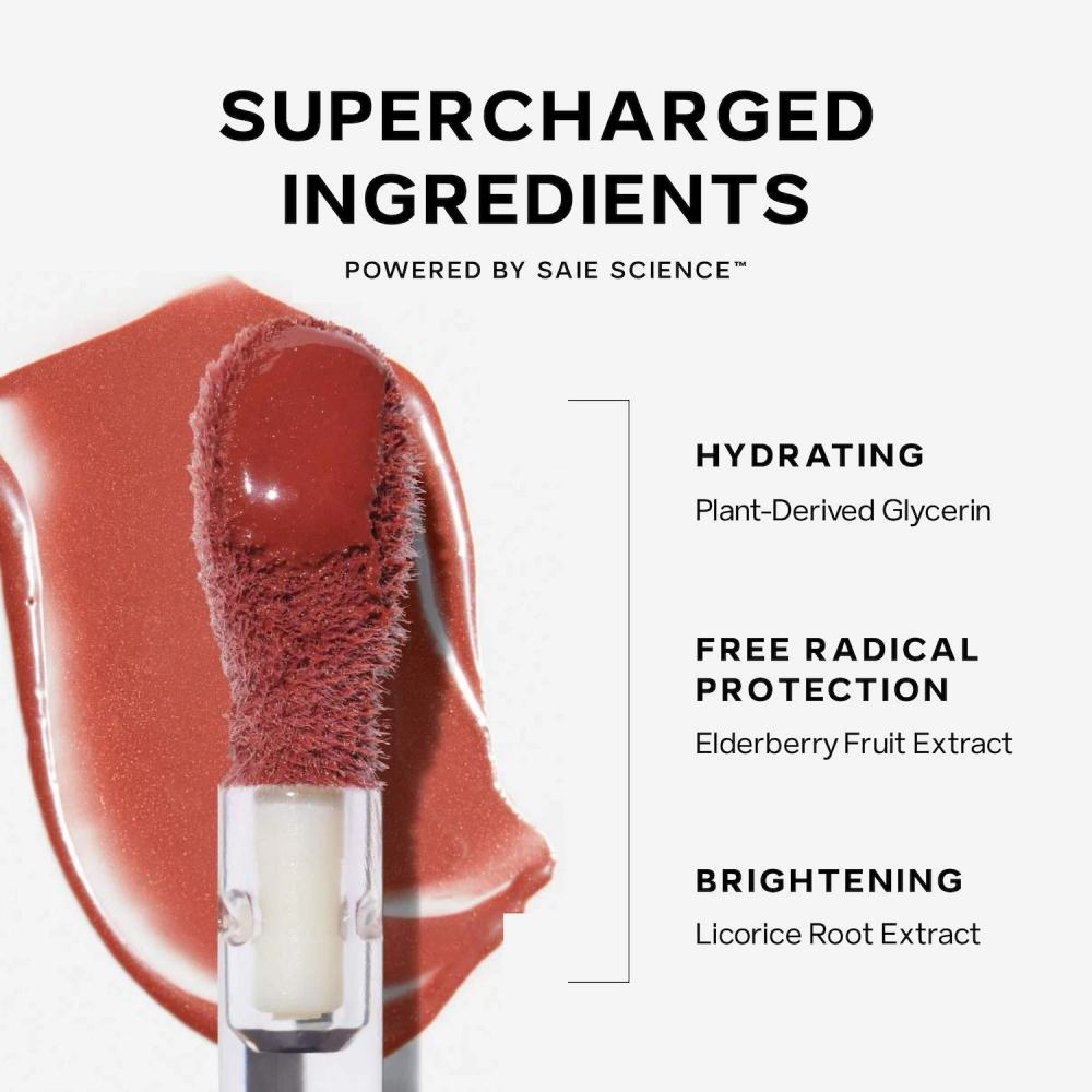 Saie Dew Blush Liquid Cream Blush 0.40 Oz   12 Ml Dreamy Bright Berry