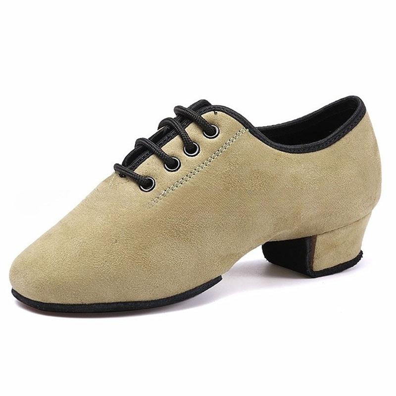 Men Women Latin Dance Shoes Soft Indoor Modern Ballroom Dancing Shoes Color Exercise Shoes Leather Children Dance Sneakers