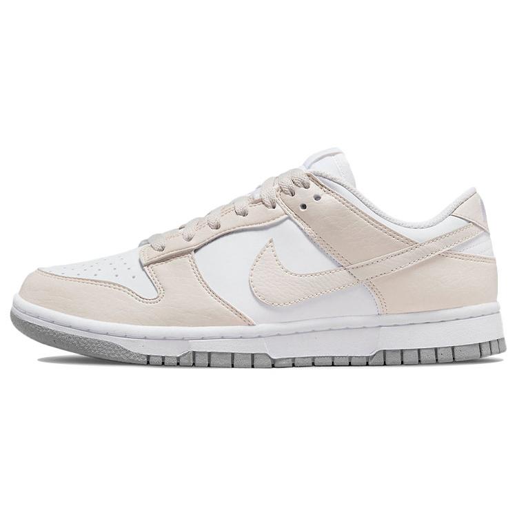 

Кроссовки Nike Dunk Low Next Nature Белые Светло-орехово-коричневые (Женский)(Ду1431-100) 35.5