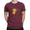 Cheburashka Poster Men TShirt Cheburashka Crewneck Tops 100% Cotton T Shirt Humor High Quality Birthday Gifts