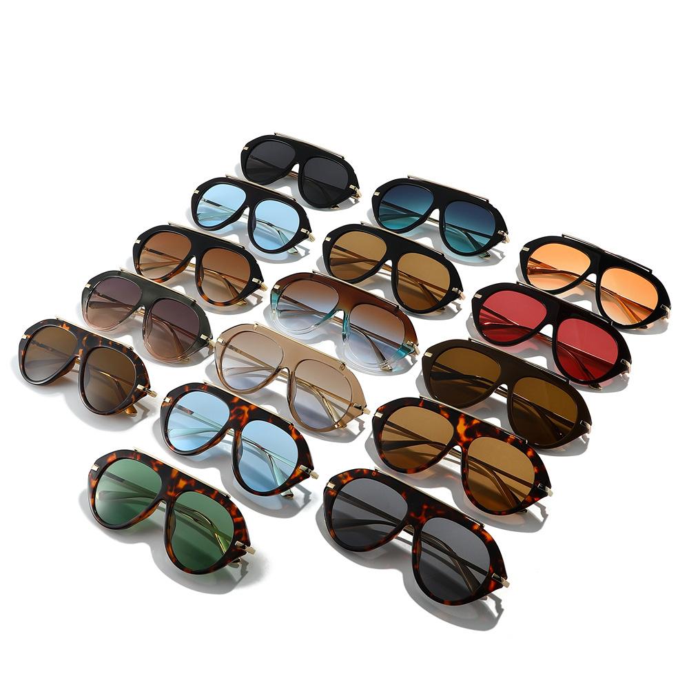 Extra-large Pilot Sunglasses for Men Women Modern Vintage Style Outdoor Activities Street Photography UV Resistant Glasses