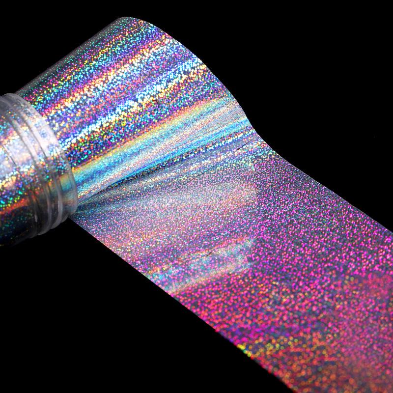 1Pcs Nail Sticker Star Paper Transfer Kit Bottled Laser Nail Sticker Starry Nail Paper Nail Art Accessories