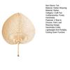 Bamboo Hand Fans Natural Handmade Weaving Fans Lightweight Palm Leaf Fan Children And Adults Handheld Fan with 2 Size for Summer Cooling Down