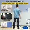 Airless Paint Spray Hose Kit 50ft 1/4in Swivel Joint 3600psi with 517 Tip