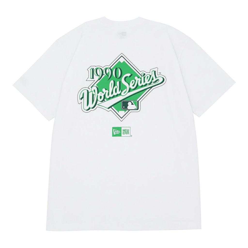 Short Sleeve MLB OAK White M SS CT TEE OAKATH WS WHI GRN [New Era] T-Shirt