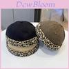 Leopard Print Baseball Cap With Breathable Cotton Polyester For Casual Fashion Women