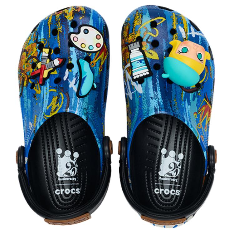 Crocs X Bubble Mart Molly Eva Classic Fashion Clogs Unisex Clogs Blue 212962