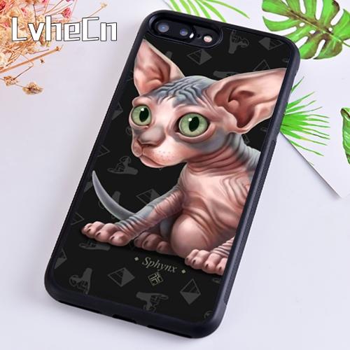 FUNNY NAKED CAT SPHINX phone Case For iPhone 17 Air 14 15 16 13 12 Max Cover For Apple 11 Pro Max 6S Plus SE2020