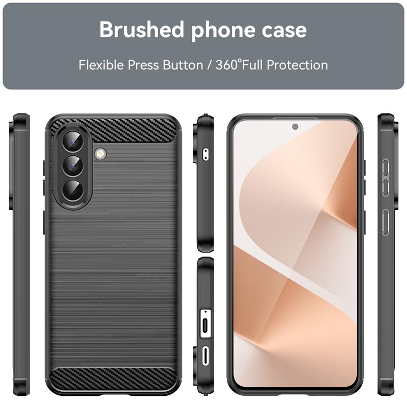 For Cover Samsung Galaxy A57 Case For Samsung A57 5G Anti-knock Soft Silicone Carbon Fiber Phone Back Case For Samsung A57 Case