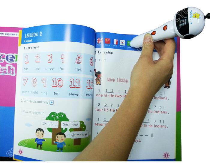 Kids Learning Book With Talking Pen Magic English Electronic Dictionary English German