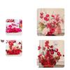 Double Happiness Pink Floral Wedding Room Decoration Set for Bedroom and Living Room