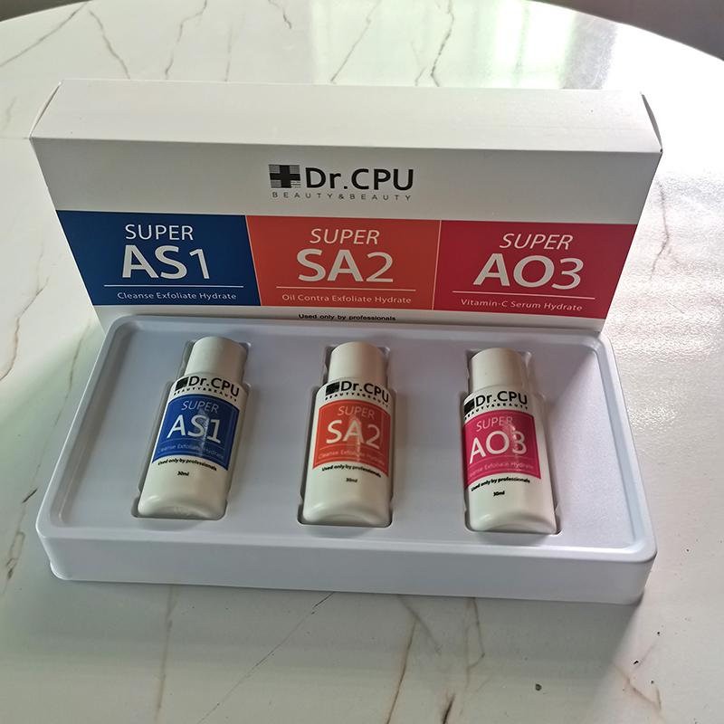 

3 шт. 30 мл аква пилинг раствор As1 Sa2 Ao3 для Hydra Dermabrasion Beauty