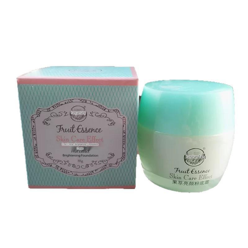 Yunyantang Fruit Extract Brightening & Moisturizing Foundation Cream 50g Moisturizing Facial Cleanser