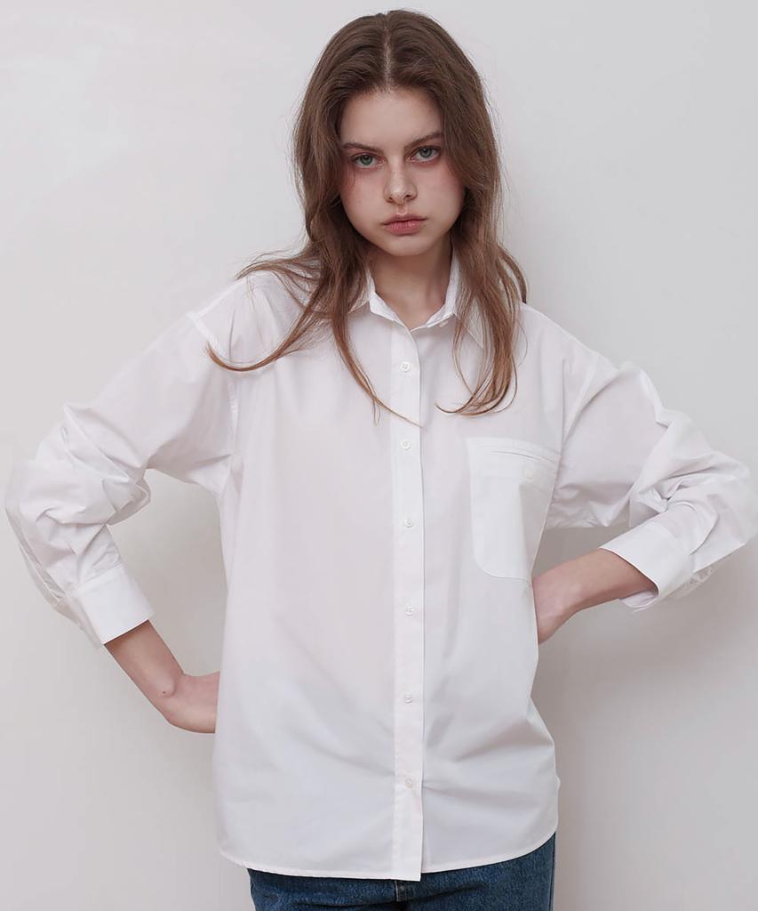 Eosseu Classic Cotton Shirt (White)