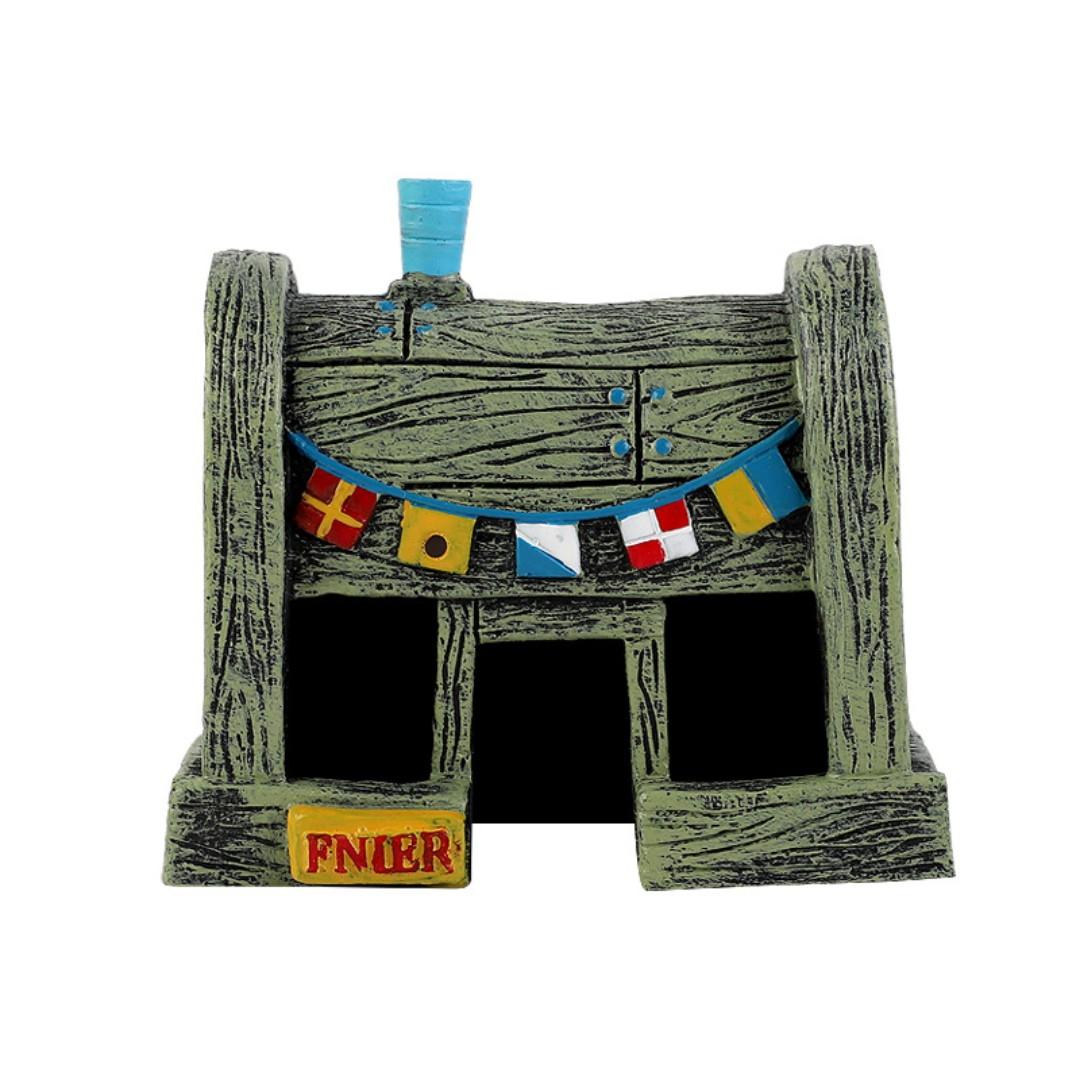 

Милый аквариум из смолы, замок, украшения для аквариума, замок, башня, украшения, аквариум, скрывающая пещеру, аксессуары для аквариума, украшение