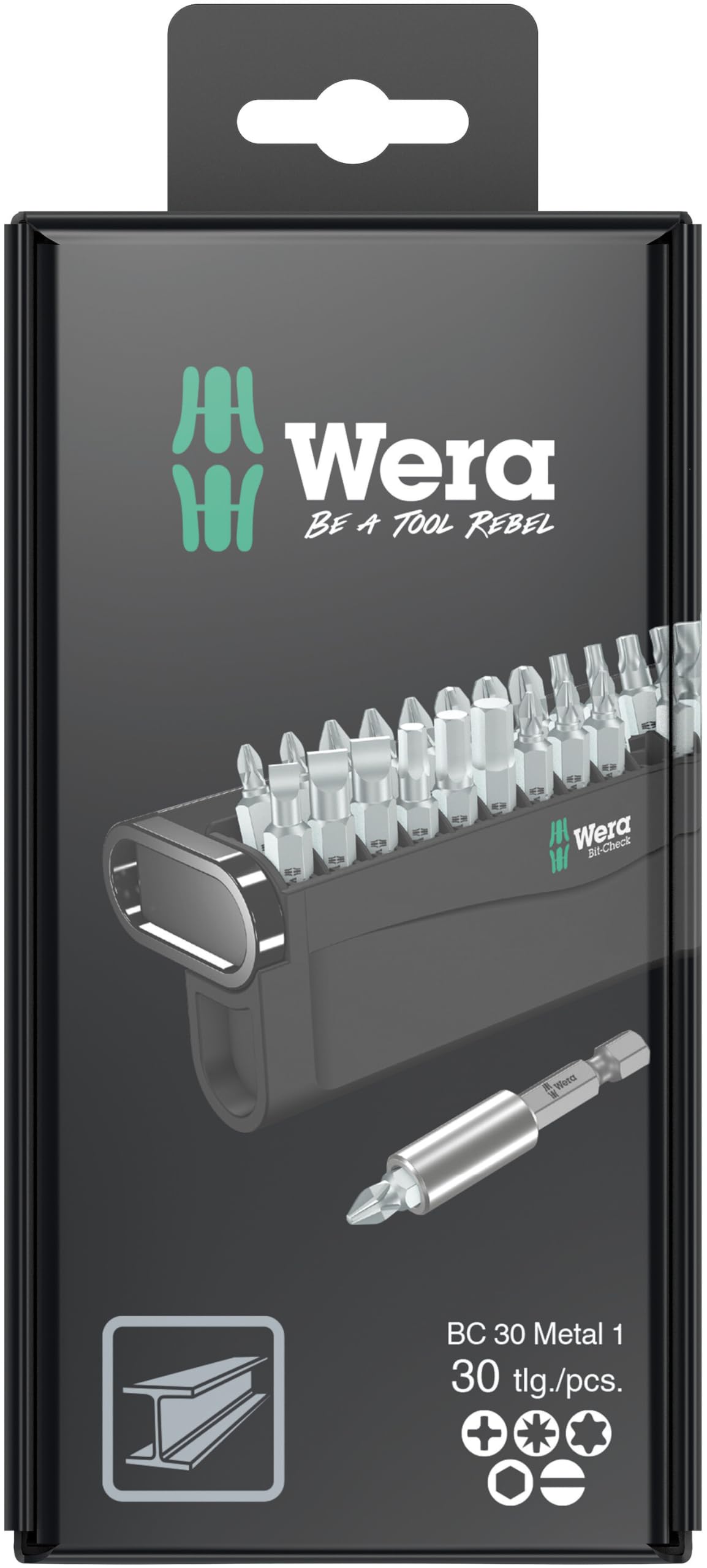 

Wera Bit Check 30 For Metal 1 SB 057440
