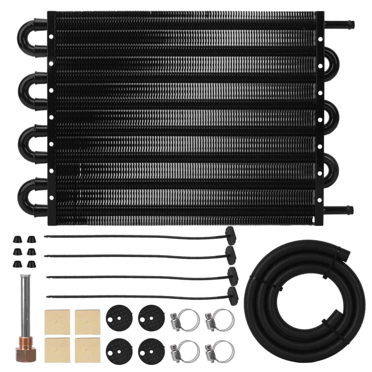 Auto Parts Max Cooling 8-Row Radiator Universal Car/Truck Transmission Cooler - Durable & Performance Upgrade Sale чёрный