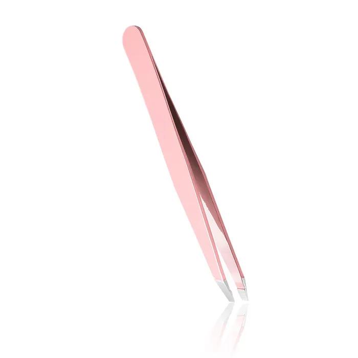Ruby's Tweezers Classic Slant Heart Pink 1K108H, Swiss Premium Tweezers