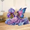 2D Flat Acrylic Purple Butterfly Fairy Decoration, Indoor and Outdoor Decoration - No Battery/electricity Required, Free Day Decoration, Shop Decorati