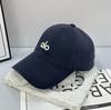 Cappellino da Baseball ALO Ricamato Tridimensionale con Visiera Morbida - Cappello da Sole Casual All-Season Moda Coreana da Donna